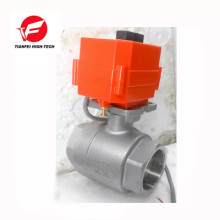 automatically close ss304 CTF-001 10nm motorized ball valve